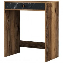 Τουαλέτα Lizbon 845HCT5382 70x40x84,7cm Marble Effect Black-Walnut BLACK-WALNUT