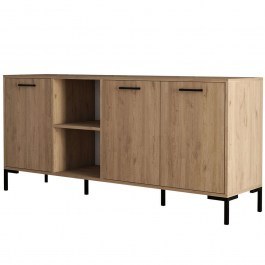 Μπουφές Aurora 389MZA2204 180x45x80cm Oak OAK