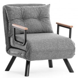 Πολυθρόνα - Κρεβάτι Sando 859FTN2819 60x78x78cm Light Grey LIGHT GREY