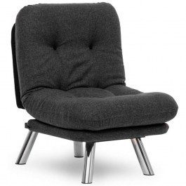 Armchair - Bed Misa Small 859FTN2840 70x78x85cm Dark Grey DARK GREY