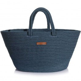 Διακοσμητική Τσάντα - Καλάθι 937ELT1164 30cm Navy Blue Aberto Design NAVY BLUE