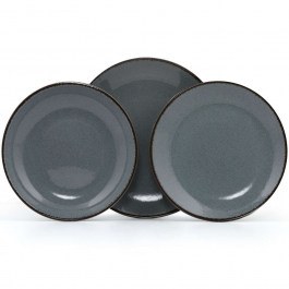 Dinner Plates Set (Set 18Pcs) 710KTP3379 Blue Hermia BLUE