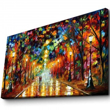 Πίνακας Καμβάς 249CVT1463 70x45cm Multi Wallity