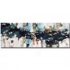 Canvas Painting 887GLR1016 90x30cm Multi Wallity