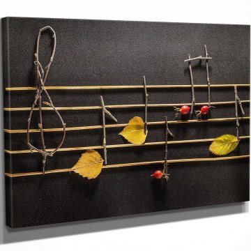 Πίνακας Καμβάς 489GWN1219 40x30cm Multi Wallity