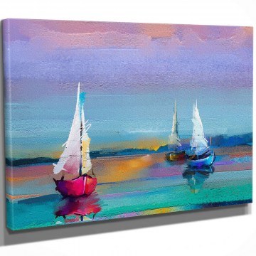 Πίνακας Καμβάς 489GWN1242 40x30cm Multi Wallity