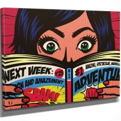 Πίνακας Καμβάς 489GWN1248 40x30cm Multi Wallity