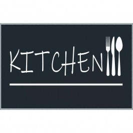 Χαλάκι Κουζίνας Eexfab869 369HFT3870 Black-White Conceptum Hypnose BLACK-WHITE