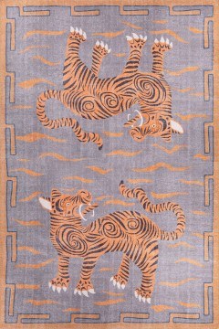 Carpet Opus AL 320 Grey-Orange Conceptum Hypnose