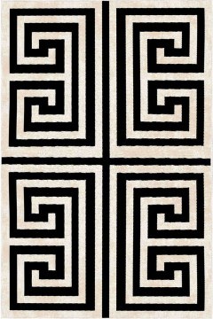 Χαλί ELS2238 599HFT3581 Black-White Conceptum Hypnose