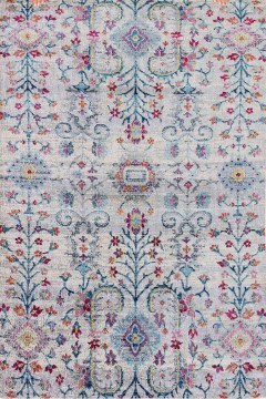 Χαλί Woosonıl106 708HFT4561 Blue-Pink-Grey Conceptum Hypnose