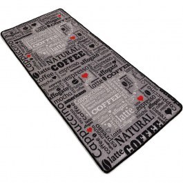 Χαλάκι Κουζίνας Fincan 882CHL1191 Black-White Conceptum Hypnose BLACK-WHITE