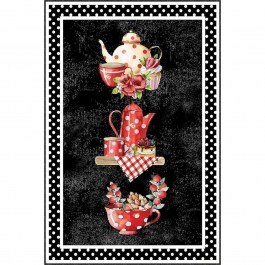 Χαλάκι Κουζίνας Wookece 260 Black-Red Conceptum Hypnose BLACK-RED