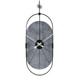 Ρολόι Τοίχου Sntr 902LMN1239 29x77cm Multi-Silver Wallity SILVER-MULTI