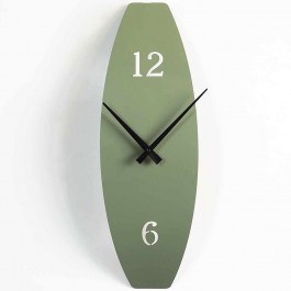 Wall Clock 507ATP1222 15x46cm Green Wallity GREEN