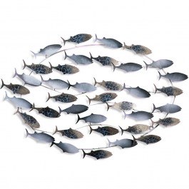 Wall Decorative Fishes 930DYU1274 94x4x58cm Multi Wallity MULTI