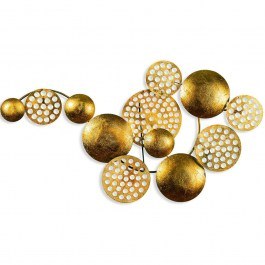 Διακοσμητικό Τοίχου Aurora 930DYU1244 82x45cm Gold Wallity GOLD