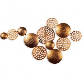 Διακοσμητικό Τοίχου Aurora 930DYU1243 82x45cm Copper Wallity COPPER