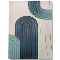 Πίνακας Καμβάς 3D 112RGN1157 50x70cm Multi Wallity