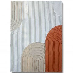 Πίνακας Καμβάς 3D 112RGN1152 70x100cm Multi Wallity