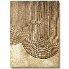 Canvas Painting 3D 112RGN1143 50x70cm Gold Wallity