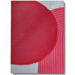 Πίνακας Καμβάς 3D 112RGN1139 50x70cm Multi Wallity