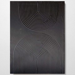 Canvas Painting 3D 112RGN1102 70x100cm Black Wallity