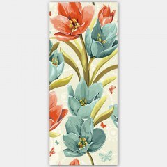 Πίνακας Καμβάς 451ERN2131 50x120cm Multi Wallity