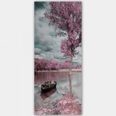 Πίνακας Καμβάς 451ERN2082 50x120cm Multi Wallity