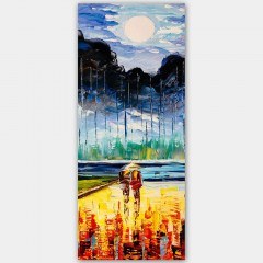 Πίνακας Καμβάς 451ERN1998 50x120cm Multi Wallity