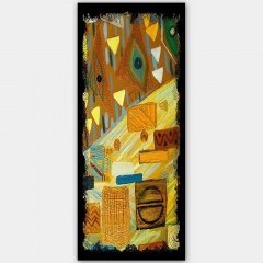 Πίνακας Καμβάς 451ERN1974 50x120cm Multi Wallity