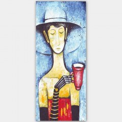 Πίνακας Καμβάς 451ERN1967 50x120cm Multi Wallity