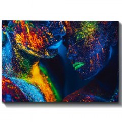 Πίνακας Καμβάς 529TCR1542 100x70cm Multi Wallity