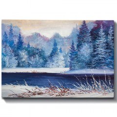 Πίνακας Καμβάς 529TCR1478 100x70cm Multi Wallity