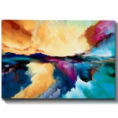 Canvas Painting 529TCR1399 100x70cm Multi Wallity