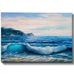 Πίνακας Καμβάς 529TCR1395 100x70cm Multi Wallity