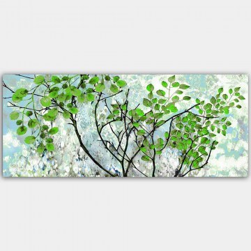 Canvas Painting 451ERN1178 120x50cm Multi-Green Wallity