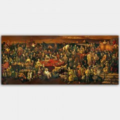 Canvas Painting 451ERN1162 120x50cm Multi Wallity