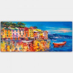Canvas Painting 451ERN1470 120x50cm Multi Wallity