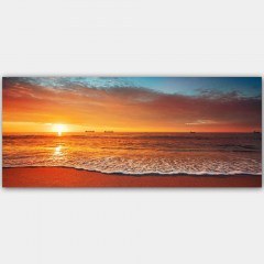 Πίνακας Καμβάς 451ERN1211 120x50cm Multi Wallity