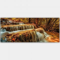 Πίνακας Καμβάς 451ERN1476 120x50cm Multi Wallity