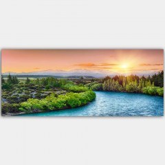 Canvas Painting 451ERN1427 120x50cm Multi Wallity