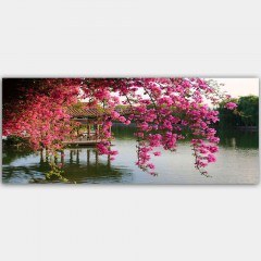 Πίνακας Καμβάς 451ERN1328 120x50cm Multi Wallity