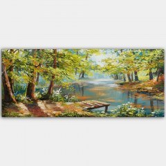 Canvas Painting 451ERN1223 120x50cm Multi Wallity