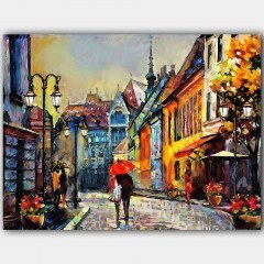 Canvas Painting 441HPE2682 100x70cm Multi Wallity