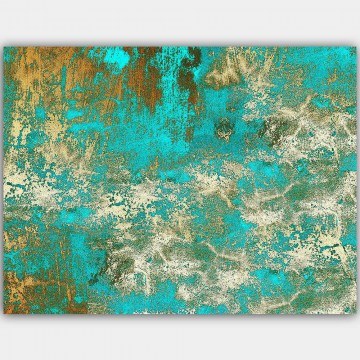 Πίνακας Καμβάς 441HPE2593 100x70cm Multi-Gold Wallity