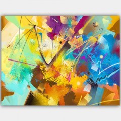 Canvas Painting 441HPE2674 100x70cm Multi Wallity