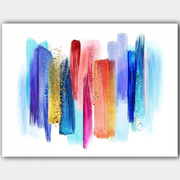 Πίνακας Καμβάς 441HPE2673 100x70cm Multi Wallity