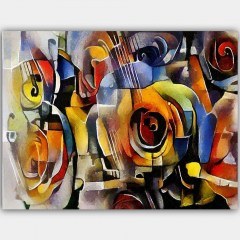 Canvas Painting 441HPE2610 100x70cm Multi Wallity