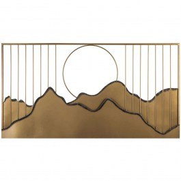 Διακοσμητικό Τοίχου Sagarmatha 279ENZ2565 114x4x60cm Gold Wallity GOLD